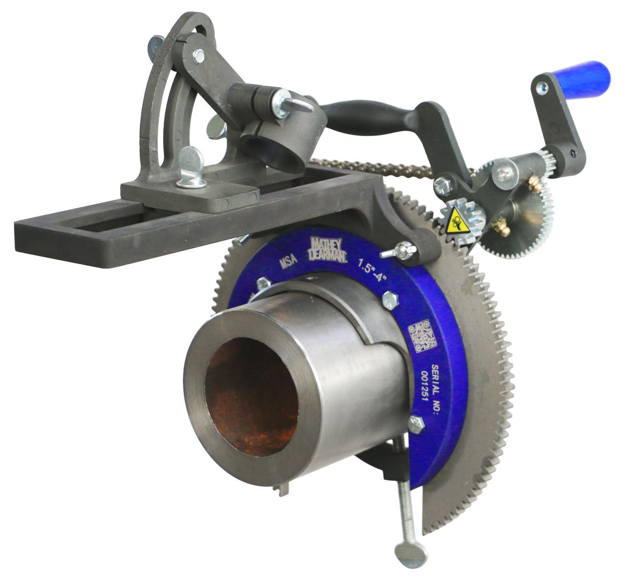 MSA SADDLE MACHINE 1.5"- 4" (W/SPACER BOLT)