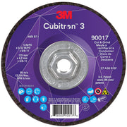 7100313550 Cubitron™ 3 Cut And Grind Wheel, 5 Inch Dia, 5/32 Inch, 36+ Grit
