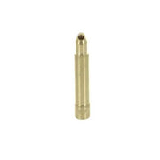 CK 2C116GS brass collet wedge 1/16" gold-tone cylindrical body with tapered tip and knurled base for TIG torch