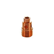 CK 24CB332 copper collet body 3/32" hex-top threaded body with side gas port for series 24 TIG torch