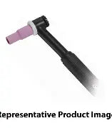 CK AHP-10-25V 100 Amp Gas-Cooled TIG Torch with Valve and Rigid Head, 25' Cable