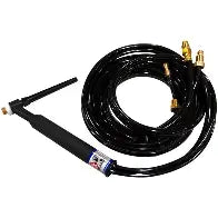 CK AHP-35-12 350 Amp Water-Cooled TIG Torch with Rigid Head, 12.5' Cables