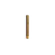 CK 2C332GSLD brass collet wedge 3/32" (2.4mm) long plain cylindrical gold-tone body for TIG torch