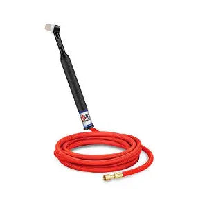 CK Worldwide CK24-25SF-OZMO 80 Amp Rigid TIG Torch, Gas-Cooled, 25' SuperFlex Cable