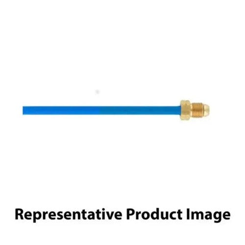 CK Hose Water Extension 75 ft blue straight TIG torch water hose with brass flare fitting, representative image