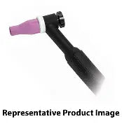 CK Worldwide AHP-16-12 200 Amp Gas-Cooled TIG Torch with Rigid Head, 12.5' Cables