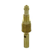 CK fitting torch end water-cooled brass barbed hose nipple and knurled nut with hollow pin for water-cooled TIG torch fitting