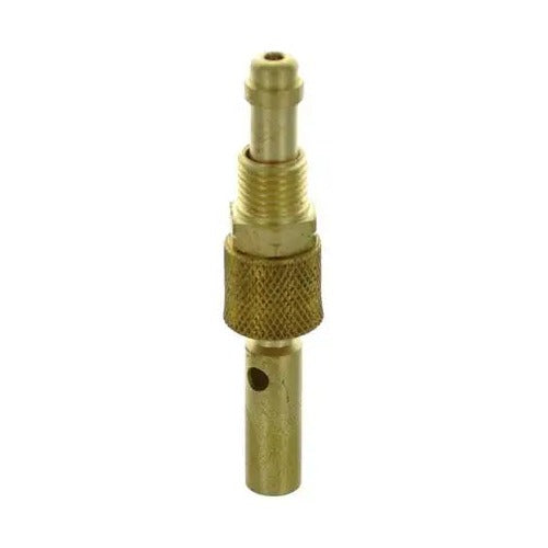 CK fitting torch end water-cooled brass barbed hose nipple and knurled nut with hollow pin for water-cooled TIG torch fitting