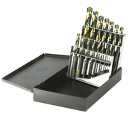 15PC MECH. DRILL BIT SET 3/8 SHK 1/16-1/2 BY 32THS
