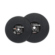 Walter 10H143 14x1/8x1-inch Chopcut Titan chop saw wheel, black abrasive disc with orange Chopcut Titan label, chop saw wheel