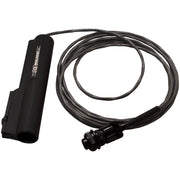 CK Worldwide cold wire handle assembly with knurled black grip and coiled cable, black connector plug torch part