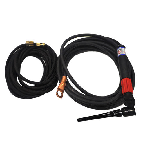 CK Worldwide FL1525VNSF Flex-Loc TIG Torch - 150 Amp Gas-Cooled with 25' Super-Flex Cable