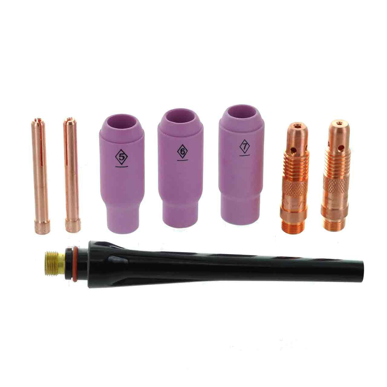 3 Series Accessory Kit for CK17 / CK18 / CK26 Style TIG Torches