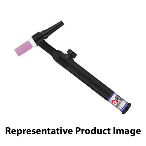 CK1325VH FX 130 Amp TIG Torch with Flex Head and Valve, Gas-Cooled, 25