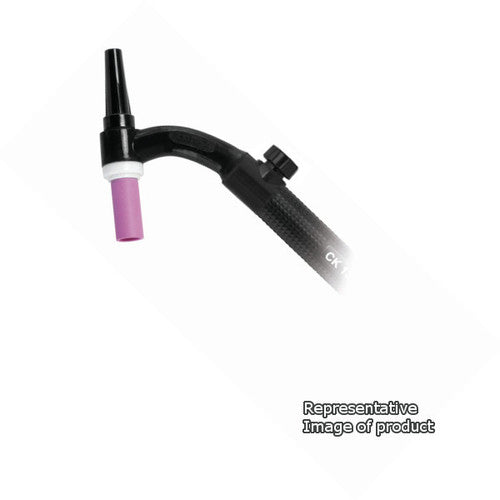 CK Worldwide CK1325VNSF FX 130 Amp TIG Torch, Gas-Cooled, Flex Head, Valve, 25' Superflex Cable