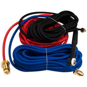 CK Worldwide CKL1825SF 180 Amp Long Head TIG Torch, Gas-Cooled, 25' SuperFlex Cables