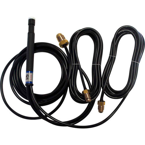 CK Worldwide CK20P-12 TIG Torch - 250 Amp Water-Cooled Pencil Head, 12.5' Cable