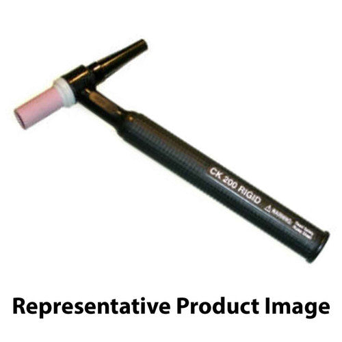 CK Worldwide CK2125VH-RG 200 Amp Rigid TIG Torch with Valve, Gas-Cooled, 12.5