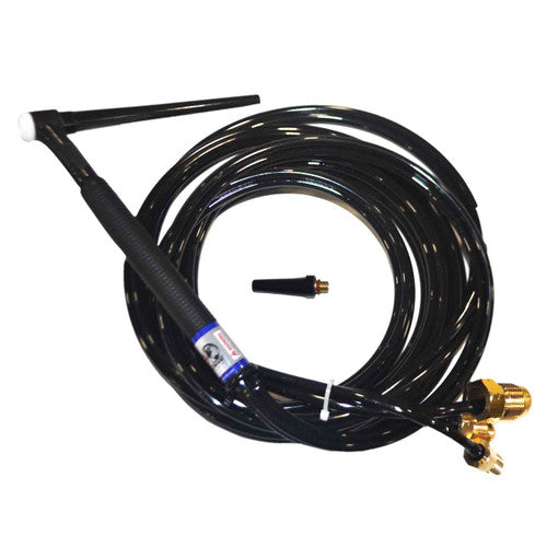 CK Worldwide CK212 FX - 250 Amp Flex Head TIG Torch, Water-Cooled, 12.5' Standard Cables