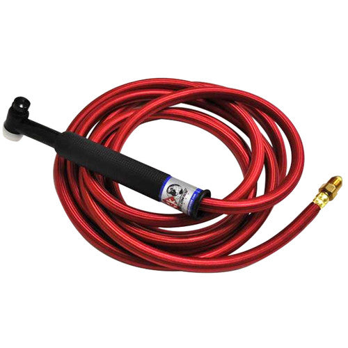 CK Worldwide CK2112HSF FX 200 Amp Flex Head TIG Torch, Gas-Cooled, 12.5' Super-Flex Cable