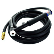 CK Worldwide CK2112VH FX 200 Amp Flex Head Gas-Cooled TIG Torch with Valve - 12.5