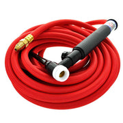 CK Worldwide CK2125VHSF RG - 200 Amp Rigid TIG Torch with Valve, Gas-Cooled, 12.5' Super-Flex Cables