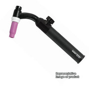 CK Worldwide CK2112VN FX 200 Amp Flex Head Gas-Cooled TIG Torch with Valve 12.5' Cable