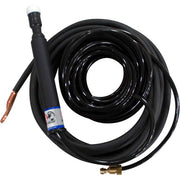 CK26P-25-2 - 200 Amp Gas-Cooled TIG Torch, Pencil Rigid Head, 25' Cable