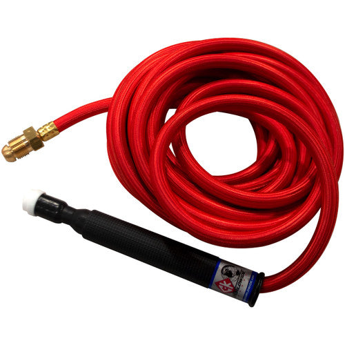 CK Worldwide CK26P-25-RSF 200 Amp Pencil Rigid TIG Torch, Gas-Cooled, 25' SuperFlex Cable