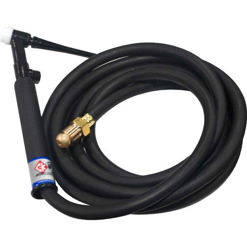 CK Worldwide CK26V-12-R FX 200 Amp Flex Head TIG Torch with Valve, Gas-Cooled, 12.5