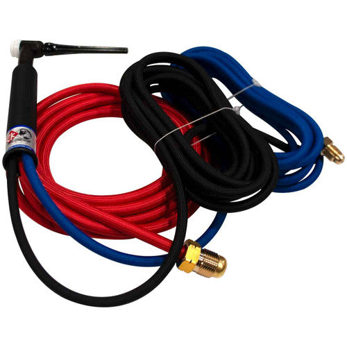 CK Worldwide CK3512SF FX 400 Amp Flex Head TIG Torch, Water-Cooled, 12.5' Super-Flex