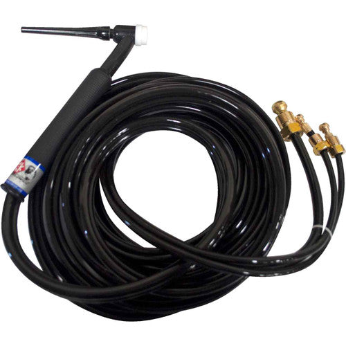 CK Worldwide CK325 FX - 350 Amp Flex Head TIG Torch, Water-Cooled, 25' Standard Cables