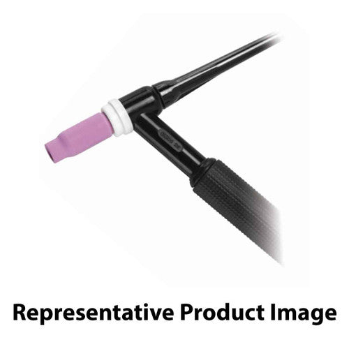 CK Worldwide CK3512VSF 400 Amp Water-Cooled TIG Torch - Rigid Head with Valve, 12.5' Super-Flex Cable