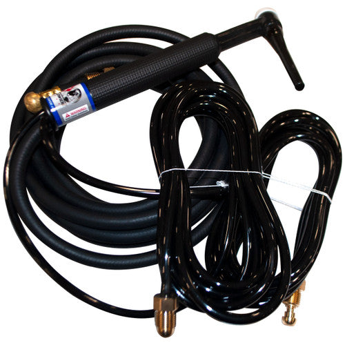 CK Worldwide CK3512 - 400 Amp Water-Cooled TIG Torch, Rigid Head, 12.5' Standard Cables