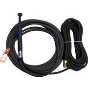 CK Worldwide CK825VNSF TIG Torch - 80A Rigid Head with Valve, Gas-Cooled, 25' SuperFlex Cable