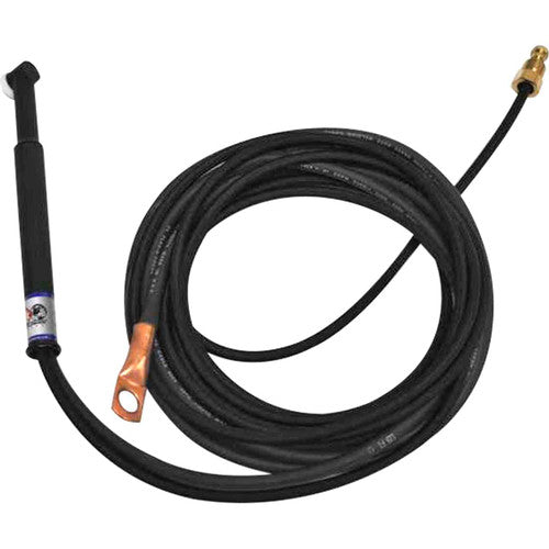 CK Worldwide CK912NSF - 90 Amp Flex Head TIG Torch, Gas-Cooled, 12.5' Super-Flex