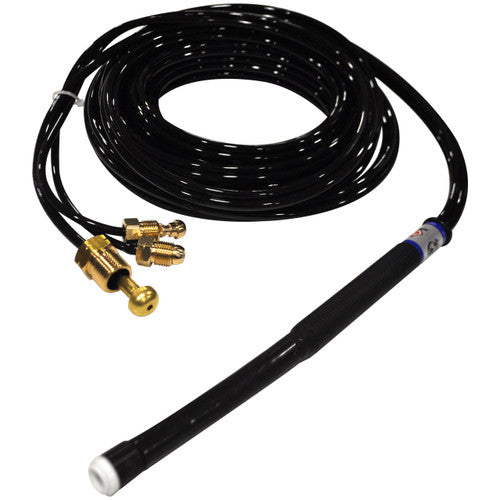 CK Worldwide CKPF225 250 Amp Flex Head TIG Torch - Water-Cooled, 25' Standard Cable