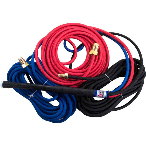 CK Worldwide CKPF225SF 250 Amp Flex Head TIG Torch Water-Cooled 25' Super-Flex
