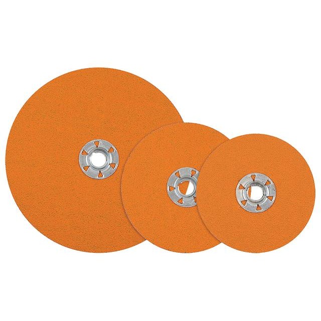 Walter 15X478 Coolcut XX 4.5 inch 80 grit orange quick-change sanding disc with silver hub