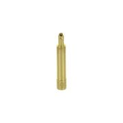 CK 2C040GS brass collet wedge 0.040" (1.0mm) slender gold-tone cylindrical body with tapered tip for TIG torch