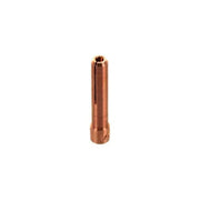 CK Worldwide 10N24S copper collet short body for 3/32in (2.4mm) TIG torch electrode, hollow cylinder with knurled base