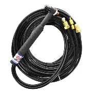 CK AHP-20-25 200 Amp Gas-Cooled TIG Torch with Rigid Head, 25' Cables
