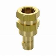 CK Worldwide DINSE 35 Gas Through SafeLoc Connector