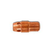 CK 13N27 copper collet body 1/16" (1.6mm) compact threaded body with dual gas ports for TIG torch