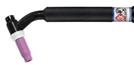 CK Worldwide CK312V FX - 350 Amp Flex Head TIG Torch with Valve, Water-Cooled, 12.5