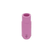CK Worldwide 10N47 alumina TIG cup 7/16 inch x 1-27/32 inch, pink ceramic nozzle size 7 marked with stepped lower end