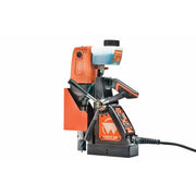 Walter 39D100 Icecut 100 orange and black magnetic drilling unit with coolant bottle and core bit