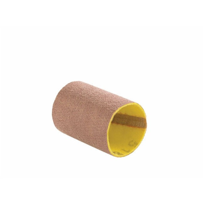 Walter 07T536 Instant Polish drum belt 5-3/8", brown abrasive sleeve with yellow felt lining, drum belt