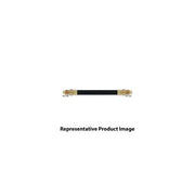 CK Worldwide A2PC16 black TIG power cable 12.5 ft with dual brass hex fittings at each end, straight cable