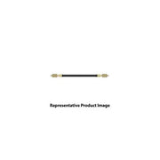 CK Worldwide 2310-1818 standard TIG power cable 25 ft, black rubber jacket, brass fittings both ends, straight layout